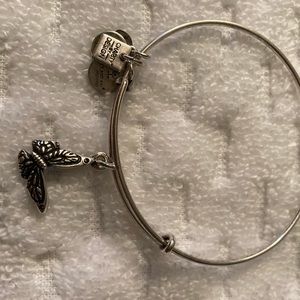 Alex and Ani silver Butterfly bracelet